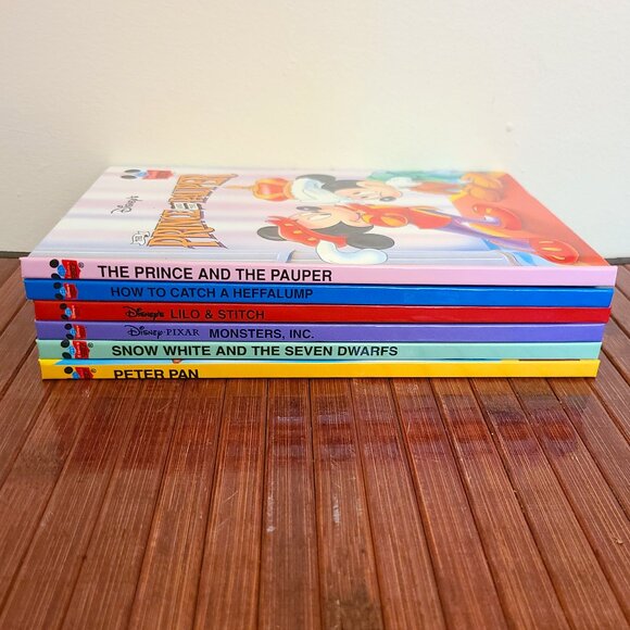 Six Disney Hardcover Books - Picture 1 of 16